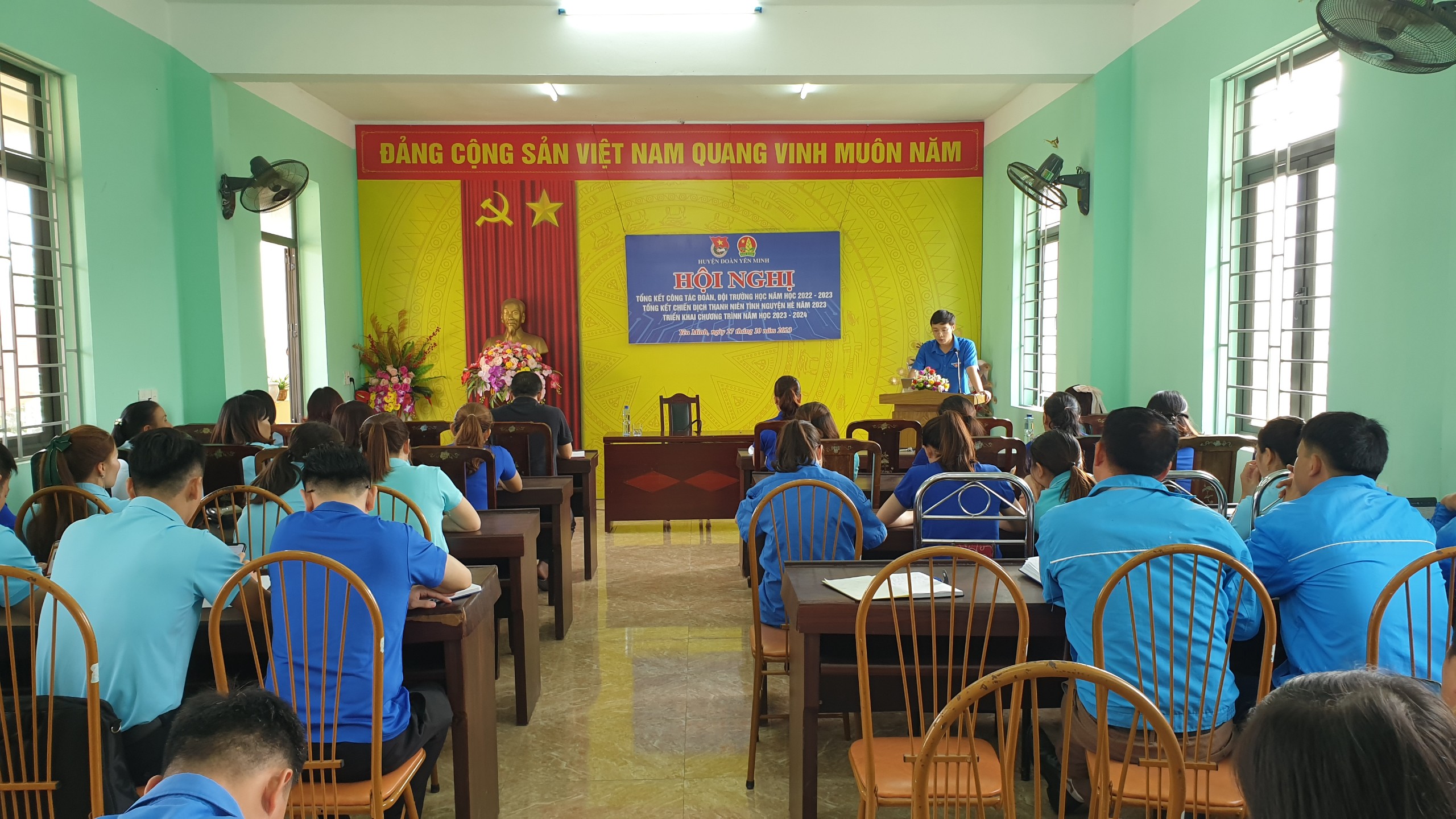 Yên Minh Tổng kết công tác Đoàn, Đội và Chiến dịch Thanh niên tình nguyện Hè năm học 2022 – 2023
