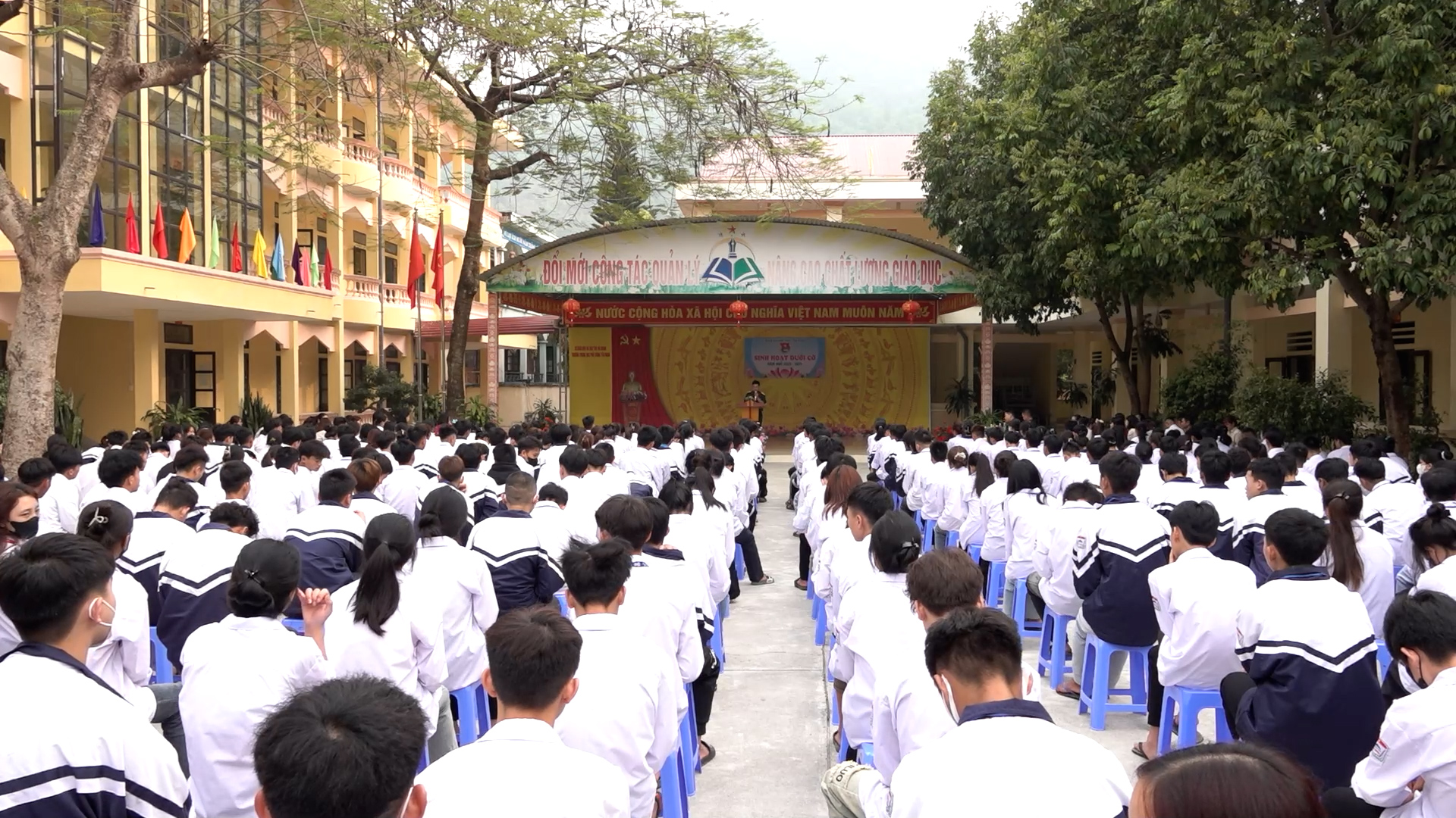 Ban chỉ huy quân sự huyện Yên Minh tuyên truyền về tuyển sinh quân sự
