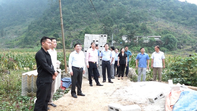 Đoàn giám sát chuyên đề HĐND tỉnh, giám sát tại huyện Yên Minh
