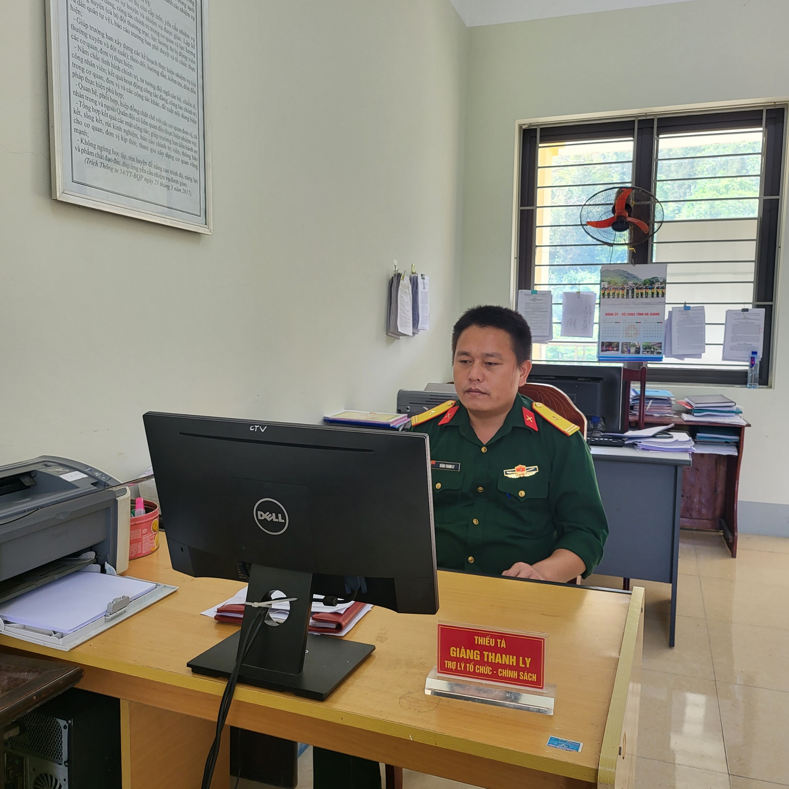 Thiếu tá Giàng Thanh Ly - Một tấm gương tiêu biểu học tập và làm theo Bác