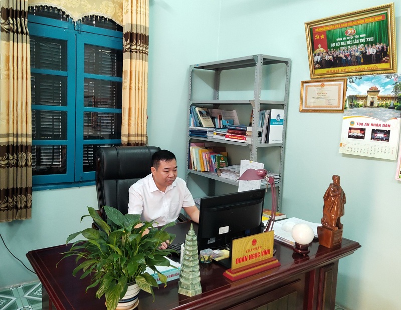 Chánh án Tòa án nhân dân huyện Yên Minh  nhiều năm liền “Hoàn thành xuất sắc nhiệm vụ” được giao