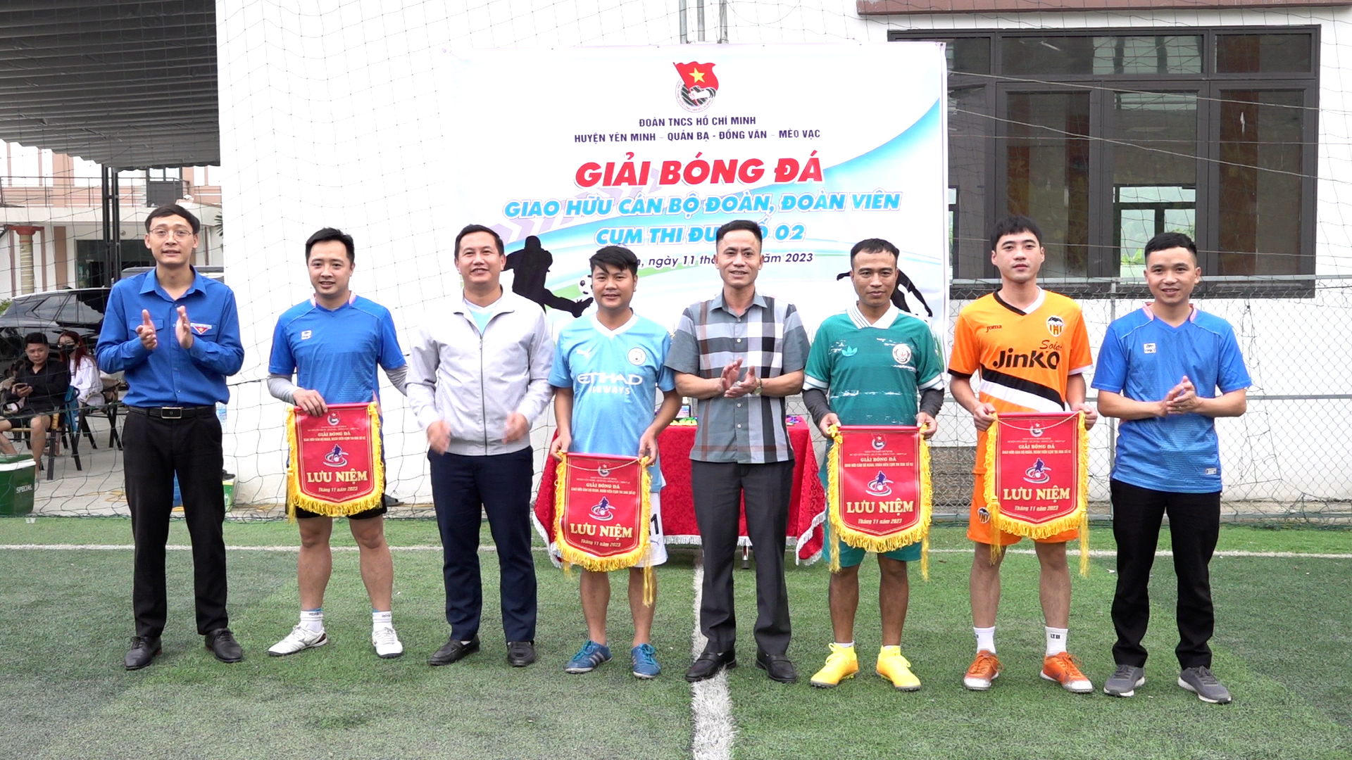 Huyện Đoàn Yên Minh tổ chức giao lưu thể thao cụm thi đua số 02 năm 2023