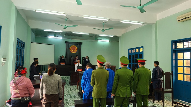 Tòa án nhân dân huyện Yên Minh tổ chức phiên tòa  rút kinh nghiệm và số hóa hồ sơ vụ án hình sự về ma túy
