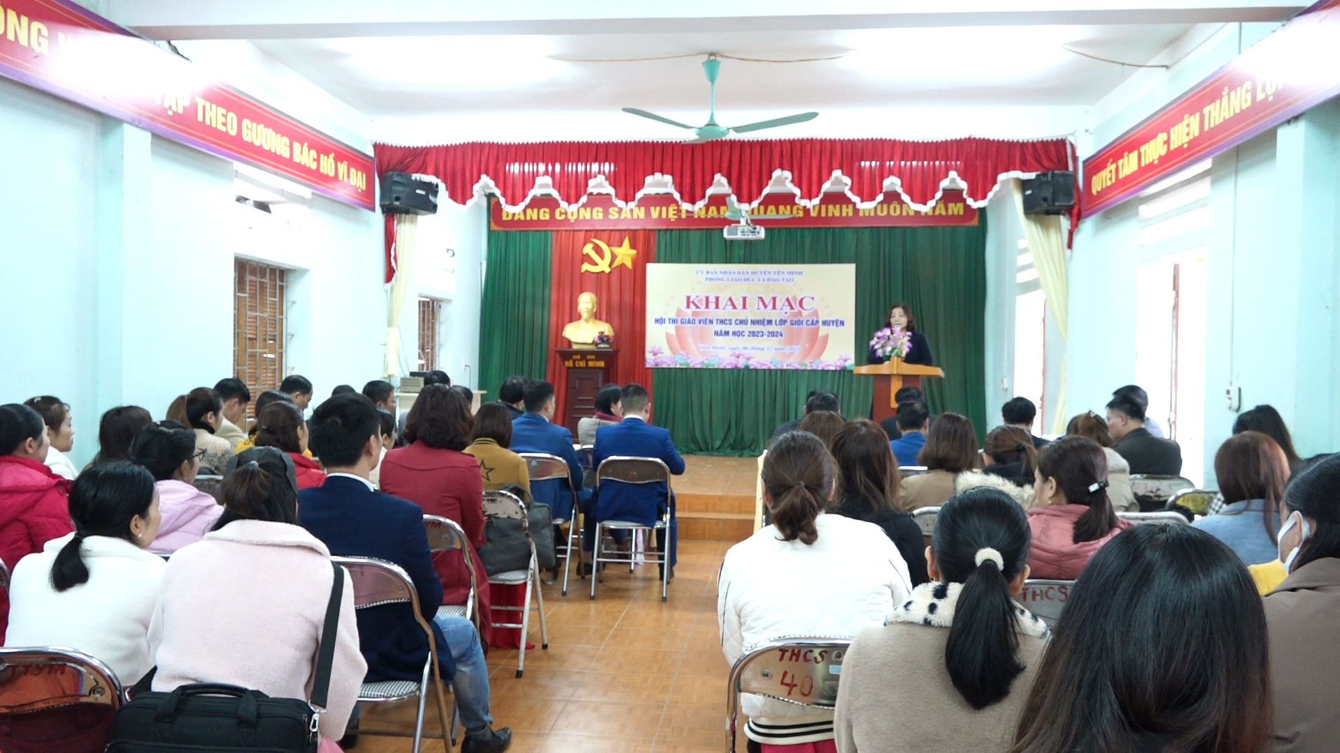 Phòng Giáo Dục & Đào tạo huyện Yên Minh khai mạc hội thi giáo viên THCS chủ nhiệm lớp giỏi cấp huyện
