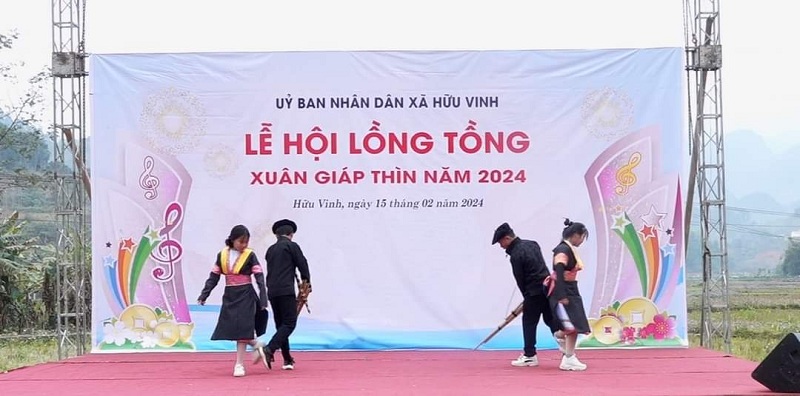 Xã Hữu Vinh tổ chức Lễ hội xuống đồng xuân Giáp Thìn năm 2024