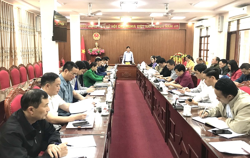 Yên Minh: Họp Ban tổ chức Hội chợ việc làm năm 2024