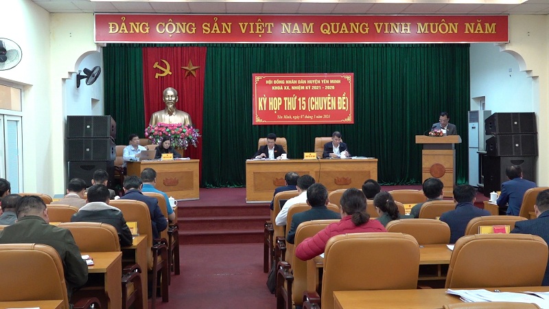 Kỳ họp thứ 15 (chuyên đề) HĐND huyện Yên Minh