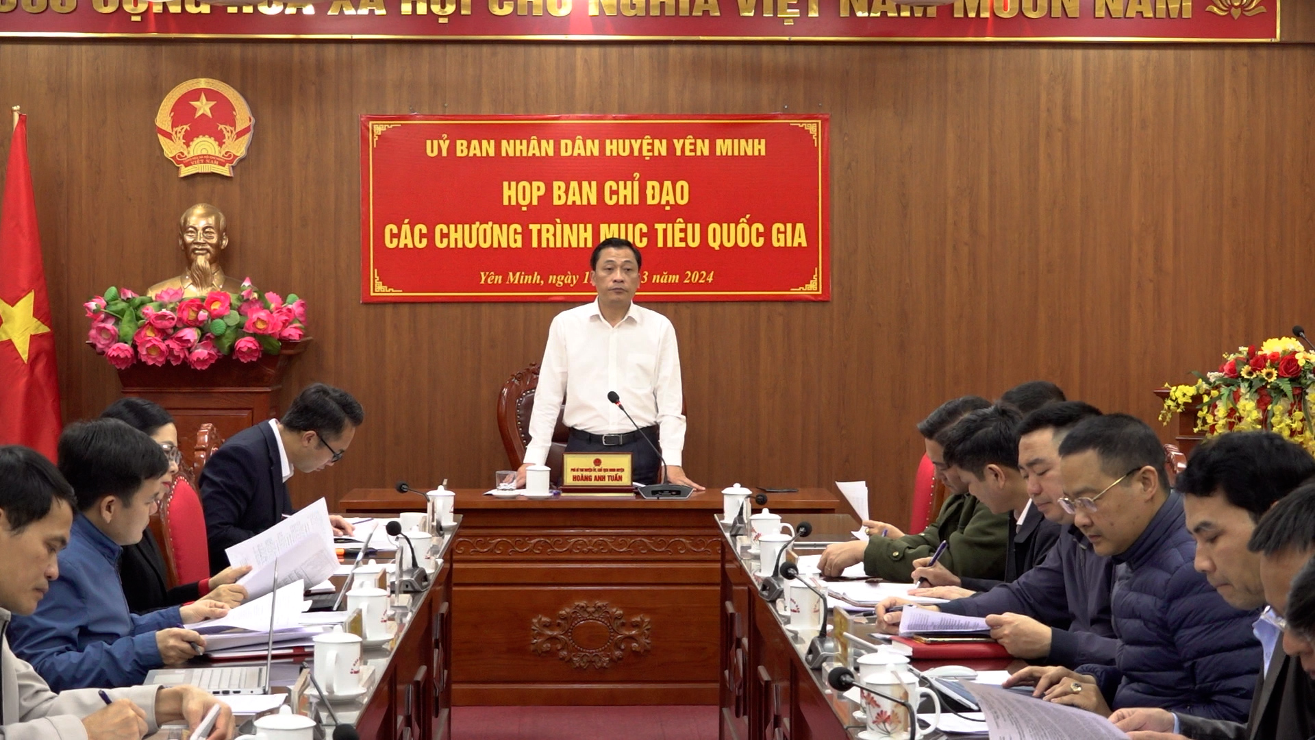 Yên Minh họp BCĐ các chương trình MTQG giai đoạn 2021 - 2025