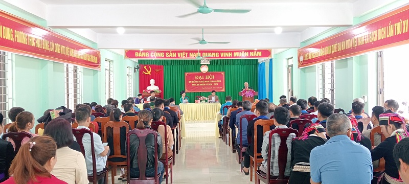 Đại hội đại biểu MTTQ Việt Nam xã Bạch Đích lần thứ XV, nhiệm kỳ 2024 - 2029
