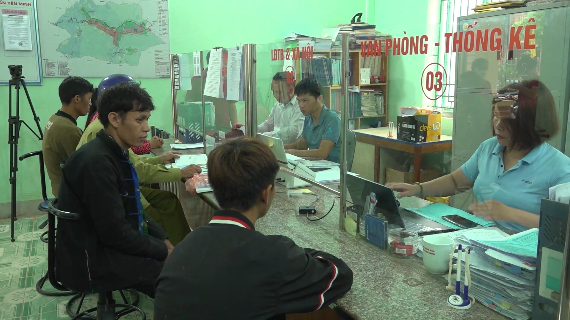 Thị trấn Yên Minh tiếp tục đẩy mạnh thực hiện công tác cải cách hành chính