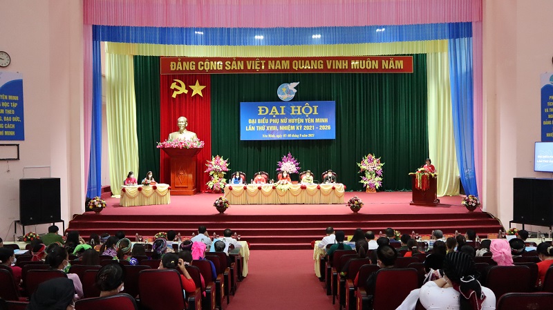 Đại hội đại biểu Phụ nữ huyện Yên Minh lần thứ XVIII, nhiệm kỳ 2021 - 2026