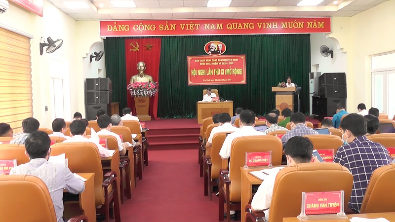 Hội nghị BCH Đảng bộ huyện Yên Minh lần thứ 11 khóa XVIII,  nhiệm kỳ 2020-2025