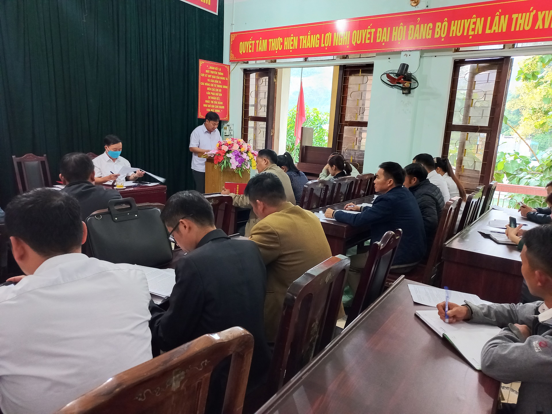 Hội Nông dân huyện Yên Minh tổ chức Hội nghị giao ban quý III năm 2021 với Chủ tịch Hội Nông dân các xã, thị trấn