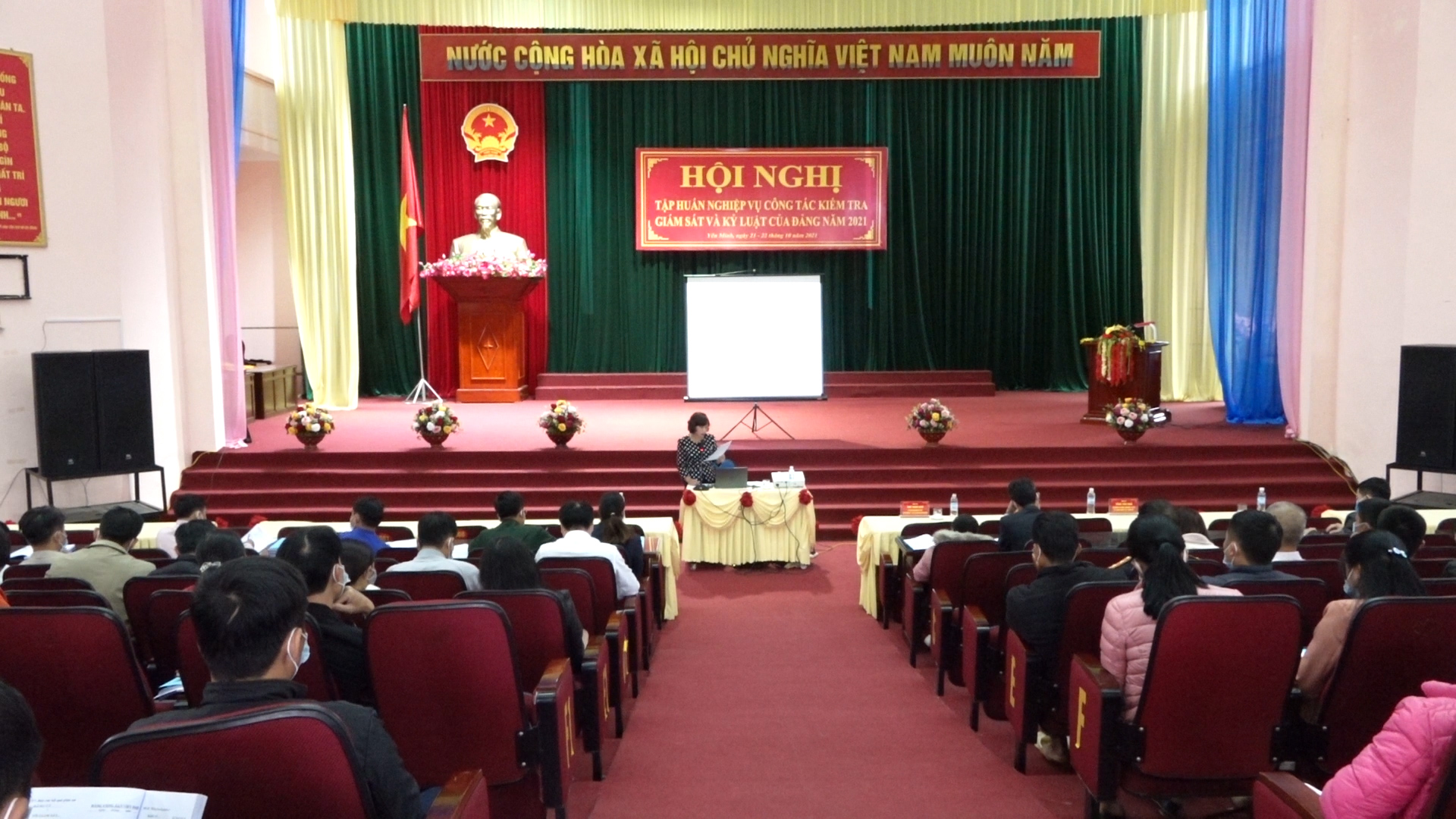 Yên Minh tập huấn nghiệp vụ công tác kiểm tra giám sát và thi hành kỷ luật trong Đảng năm 2021