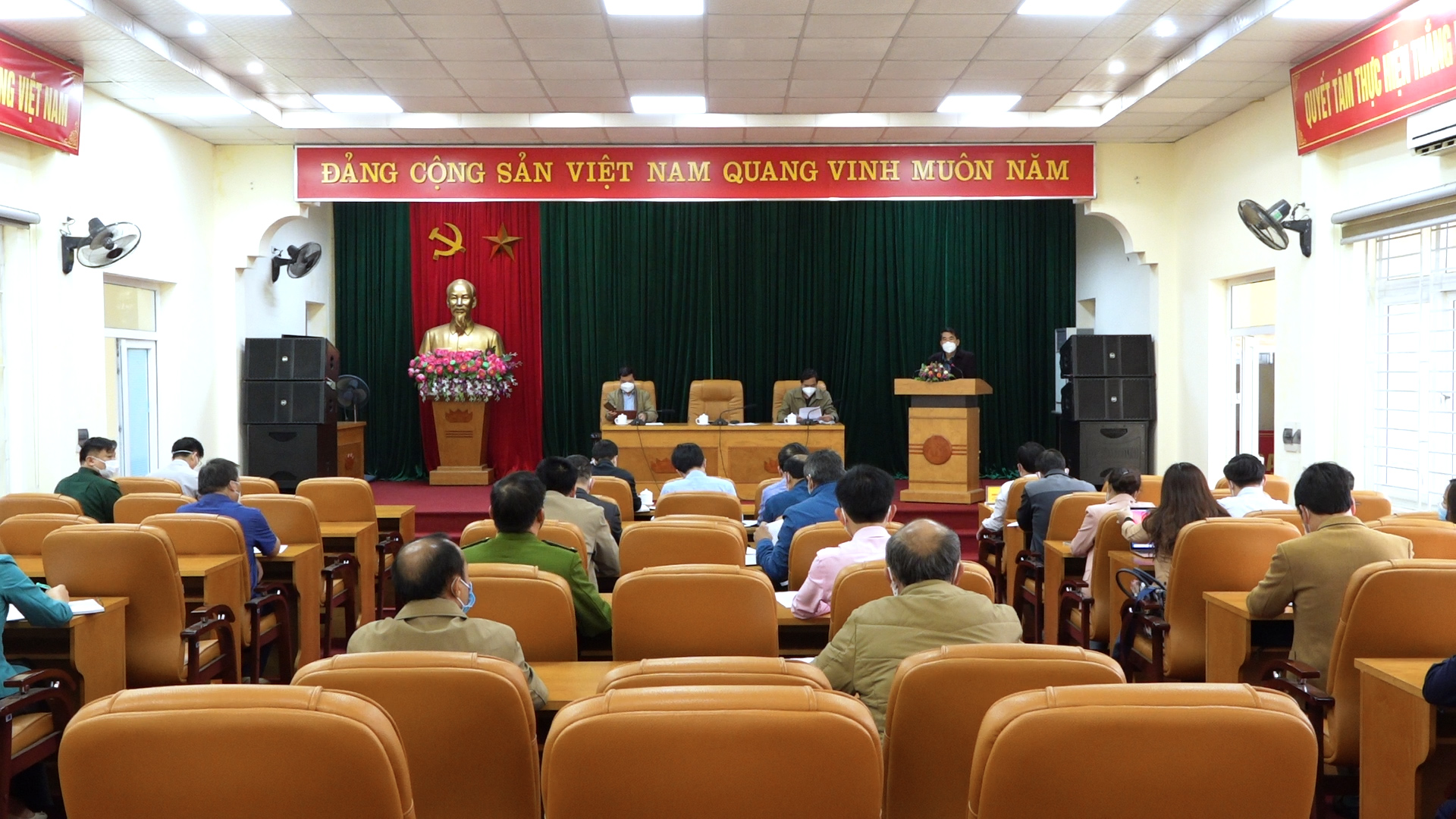 Yên Minh họp BCĐ phòng chống dịch Covid-19 của huyện