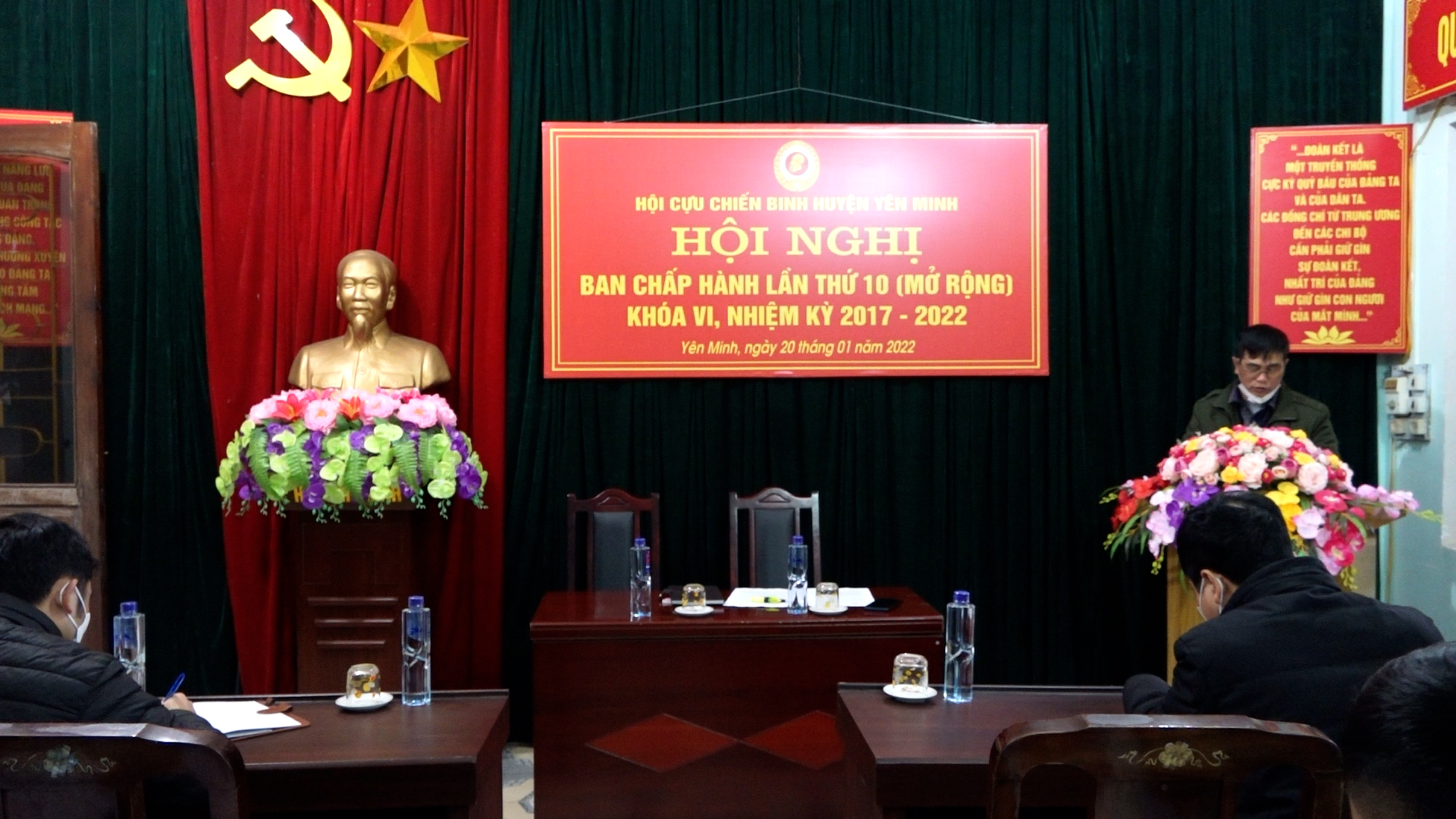 Hội CCB huyện Yên Minh tổng kết công tác hội năm 2021