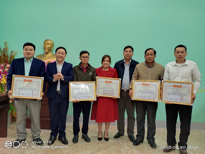 Hội Nông dân huyện Yên Minh tổ chức Hội nghị giao ban quý I năm 2022 với Chủ tịch Hội Nông dân các xã, thị trấn