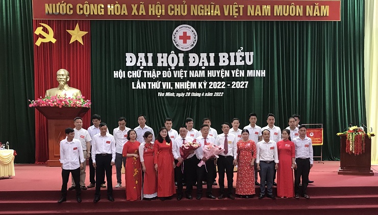Đại hội đại biểu Hội Chữ thập đỏ huyện Yên Minh lần thứ VII