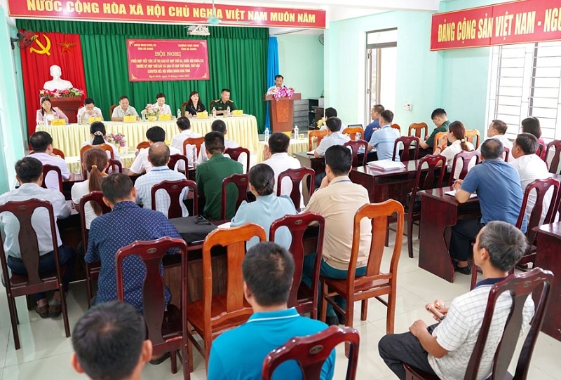 Đoàn ĐBQH và HĐND tỉnh tiếp xúc cử tri tại xã Bạch Đích, huyện Yên Minh