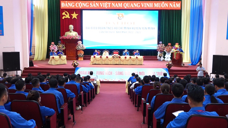 Đại hội đại biểu Đoàn TNCS Hồ Chí Minh huyện Yên Minh lần thứ XVIII, nhiệm kỳ 2022-2027