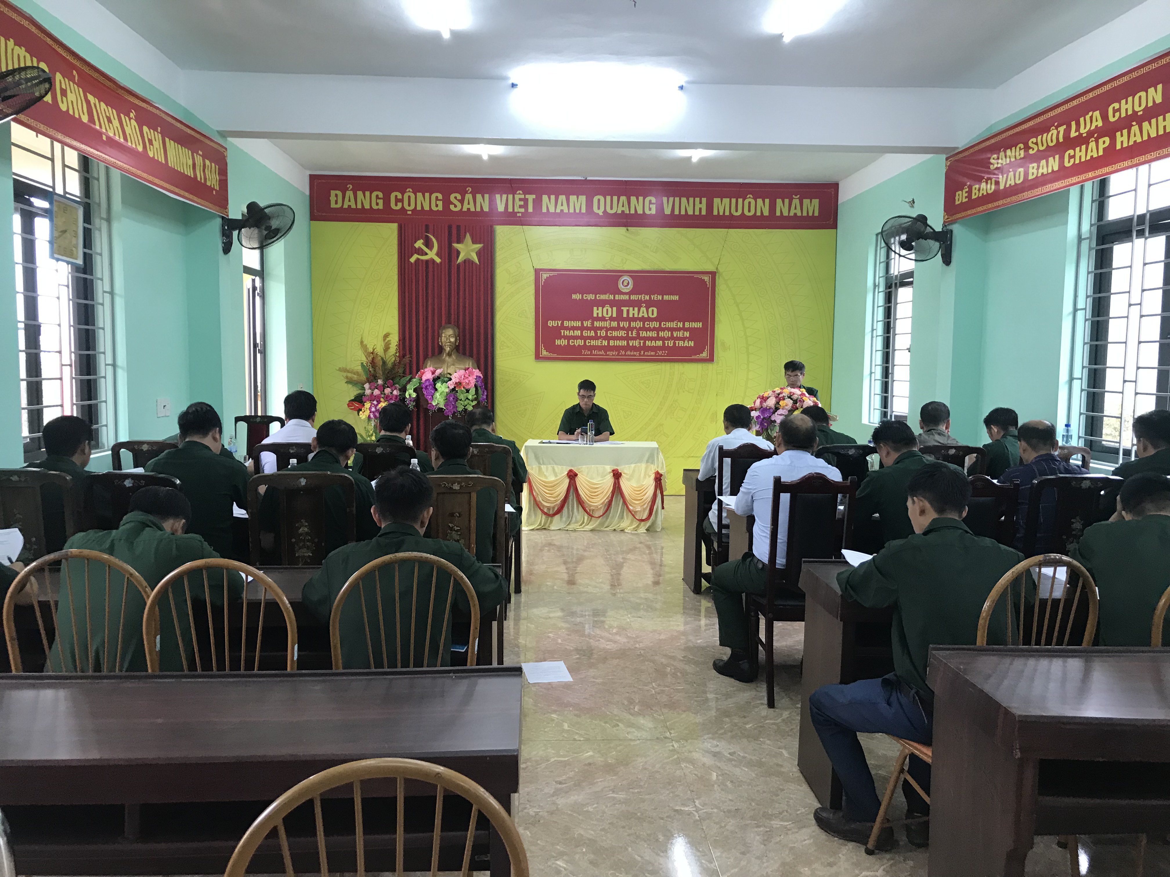 Hội CCB huyện Yên Minh tổ chức Hội thảo 