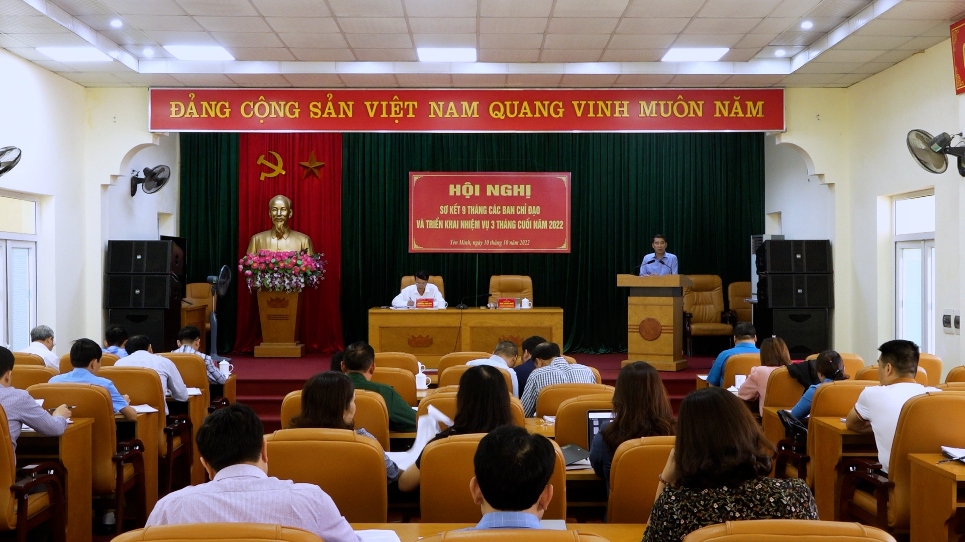 Yên Minh sơ kết các Ban chỉ đạo 9 tháng đầu năm 2022