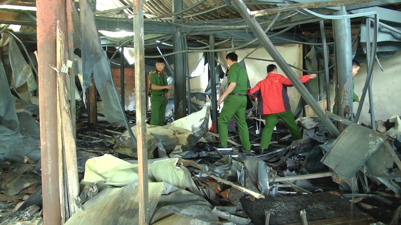 Cháy nhà làm dịch vụ Homestay tại huyện Yên Minh