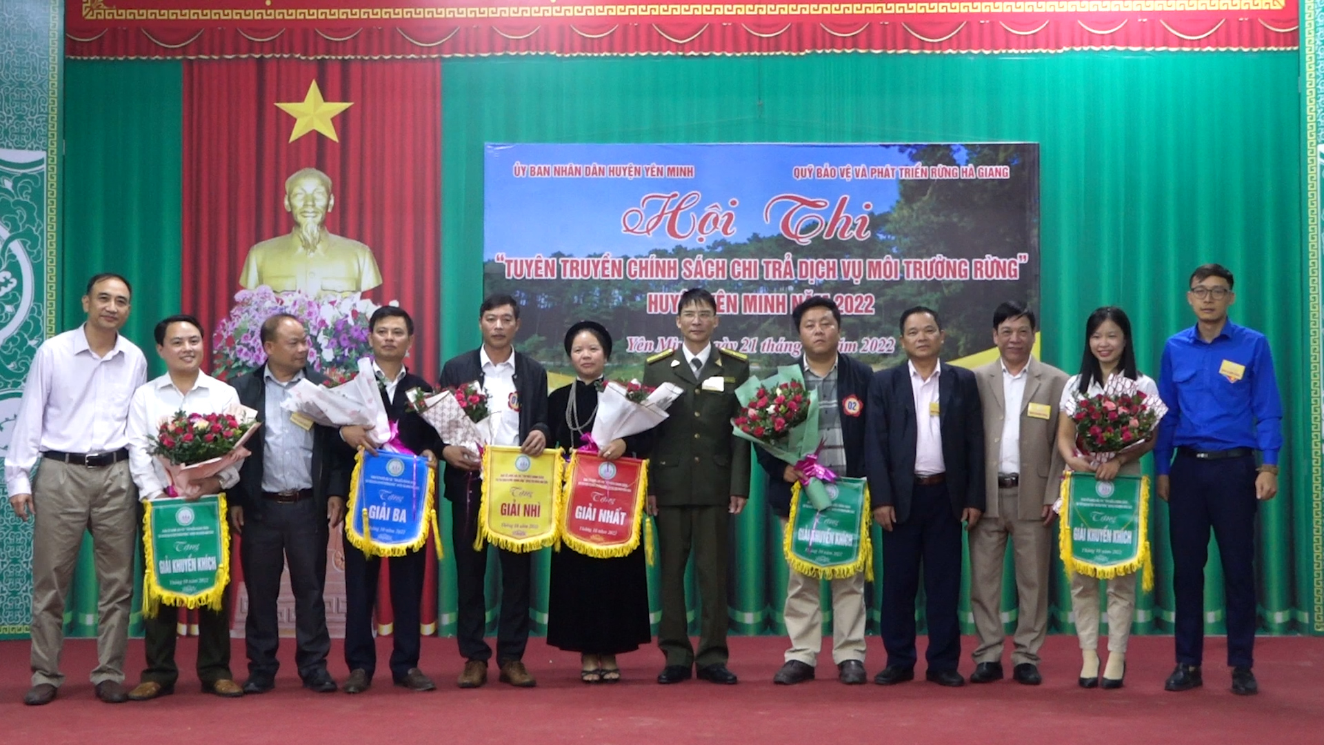 Yên Minh tổ chức hội thi tuyên truyền chính sách chi trả dịch vụ môi trường rừng