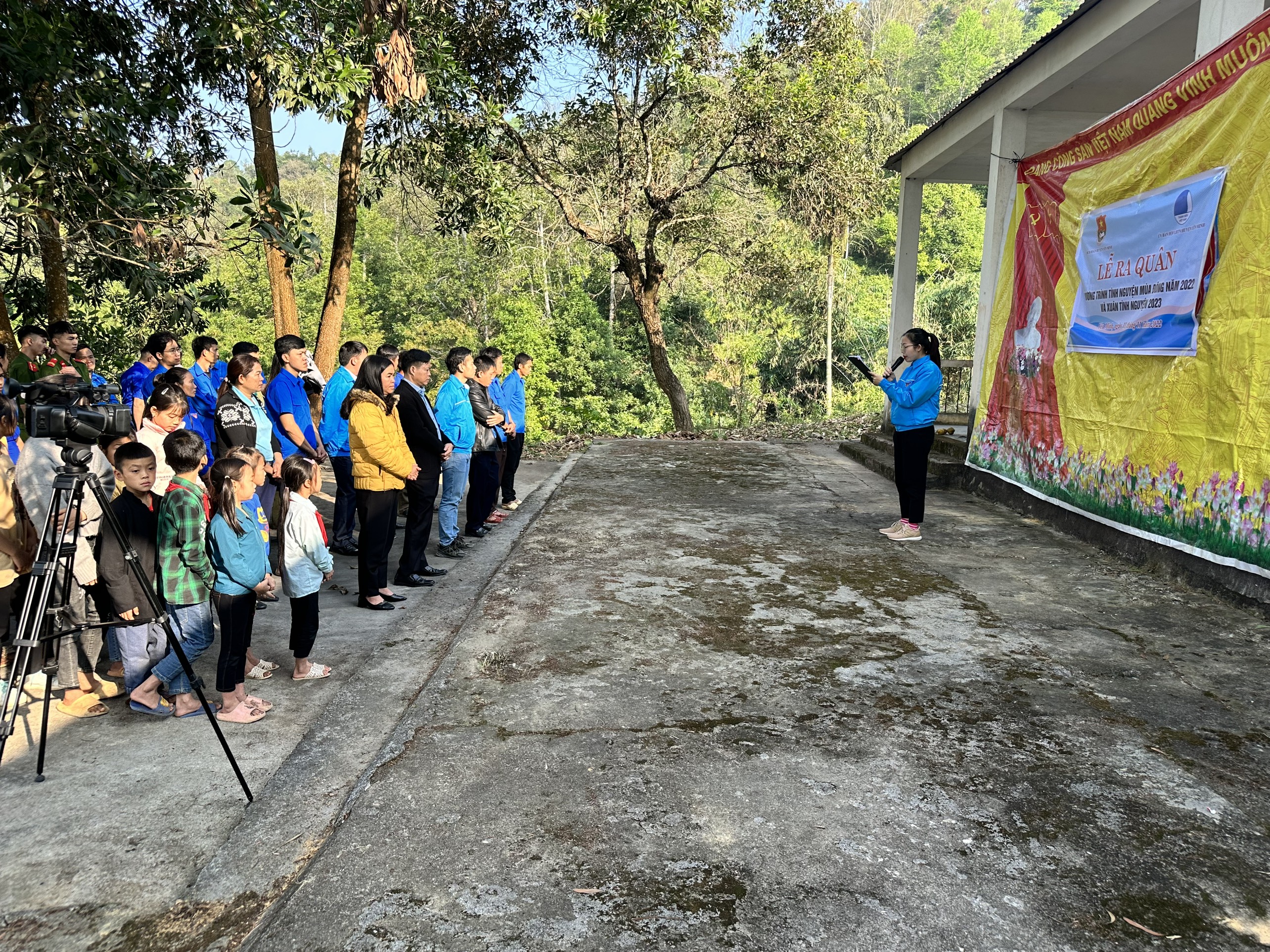 Huyện Đoàn Yên Minh phát động chiến dịch tình nguyện mua đông năm 2022
