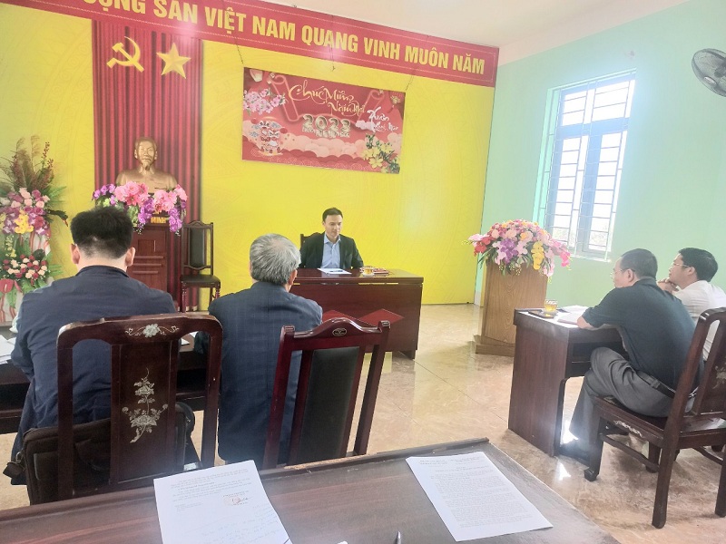 Chủ tịch Hội Nông dân Tỉnh làm việc tại Yên Minh