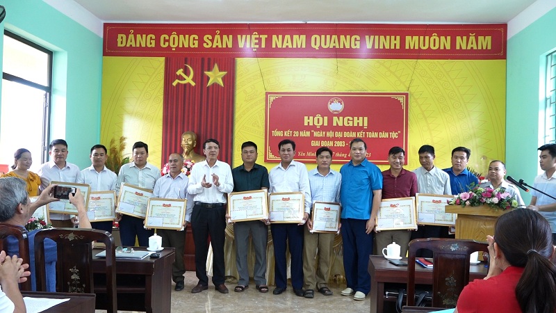 Yên Minh tổng kết 20 năm Ngày hội Đại đoàn kết toàn dân tộc
