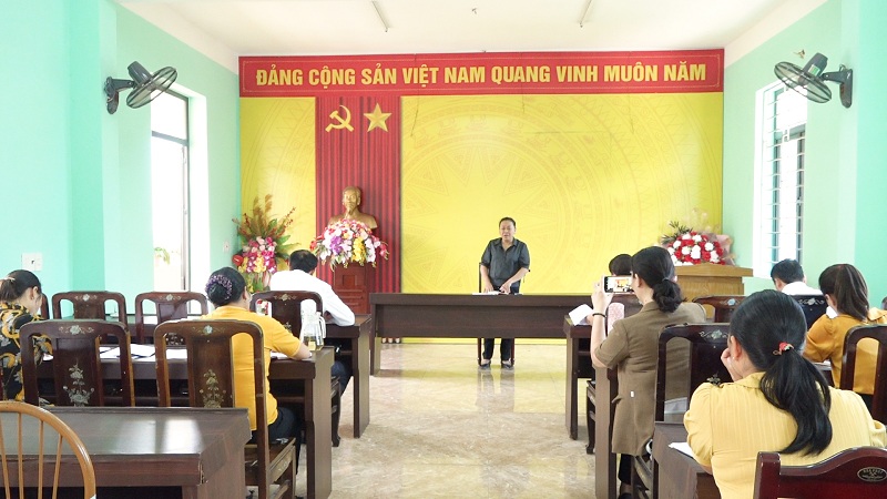 Hội LHPN tỉnh làm việc tại Yên Minh