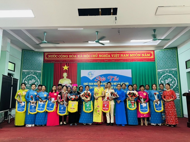 Hội thi Chủ tịch Hội LHPN cơ sở giỏi huyện Yên Minh lần thứ 3 năm 2023