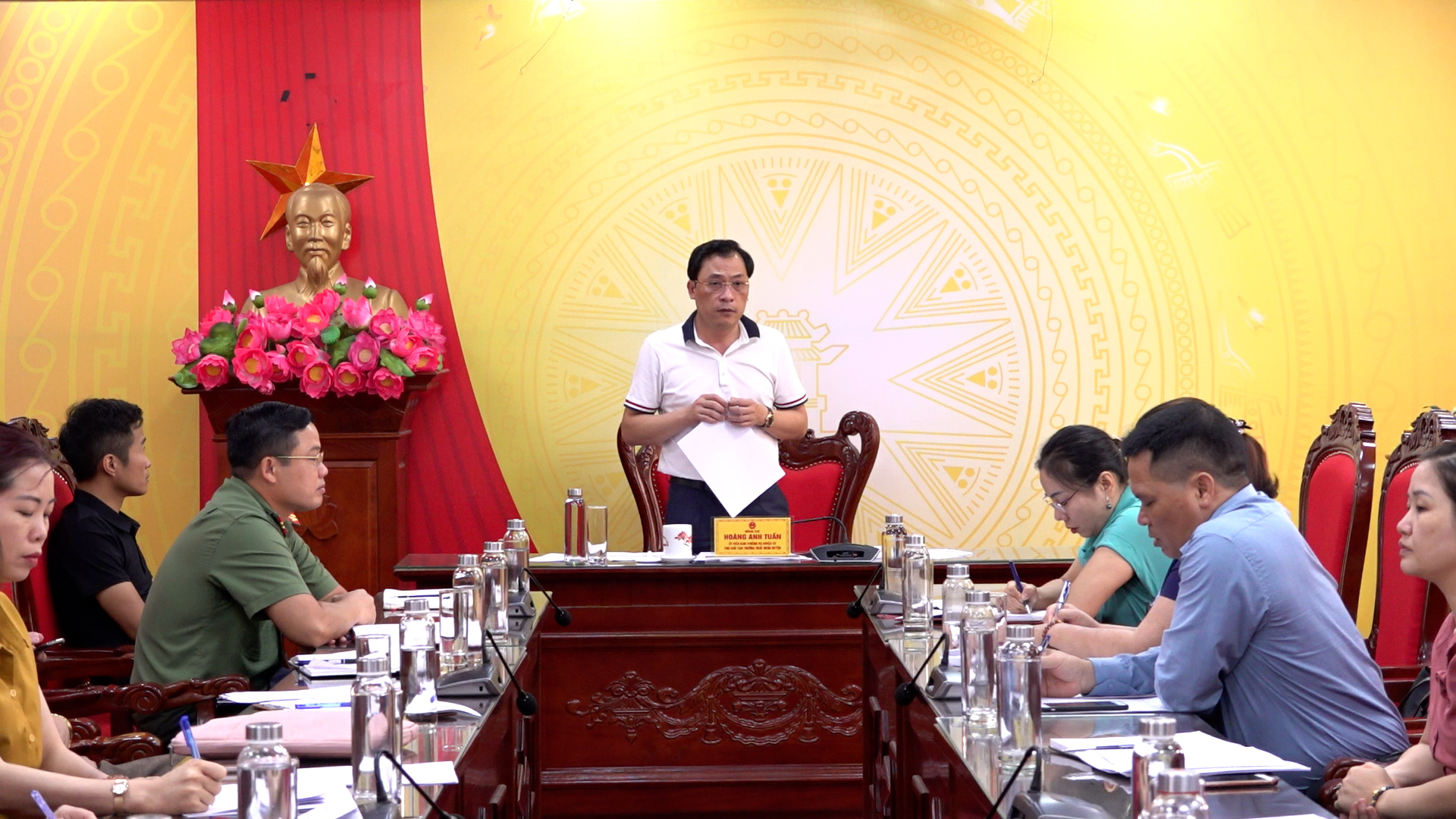 Yên Minh họp BCĐ thi cấp huyện kỳ thi tốt nghiệp THPT năm 2023