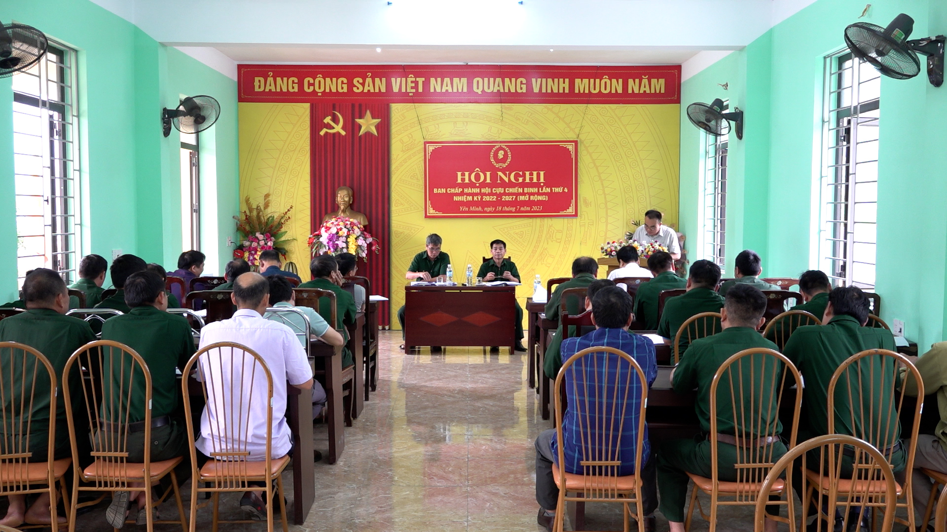 Hội nghị BCH Hội CCB huyện Yên Minh lần thứ 4 khóa VII, nhiệm kỳ 2022 - 2027