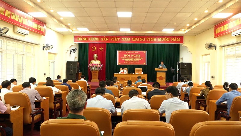 Yên Minh sơ kết các Ban chỉ đạo 6 tháng đầu năm 2023