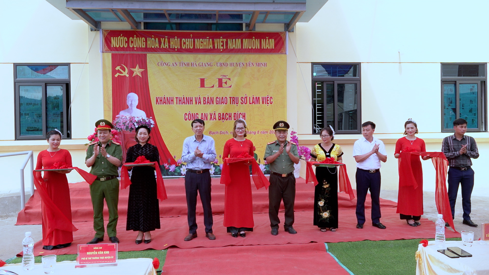 Yên Minh khánh thành trụ sở Công an xã biên giới Bạch Đích